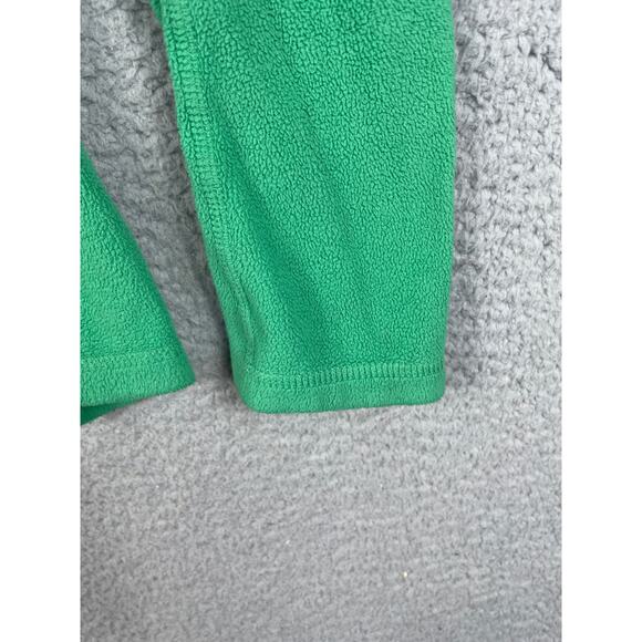 The North Face Womens Green Fleece 1/4 Zip Pull Over Jacket Size S - Picture 10 of 10
